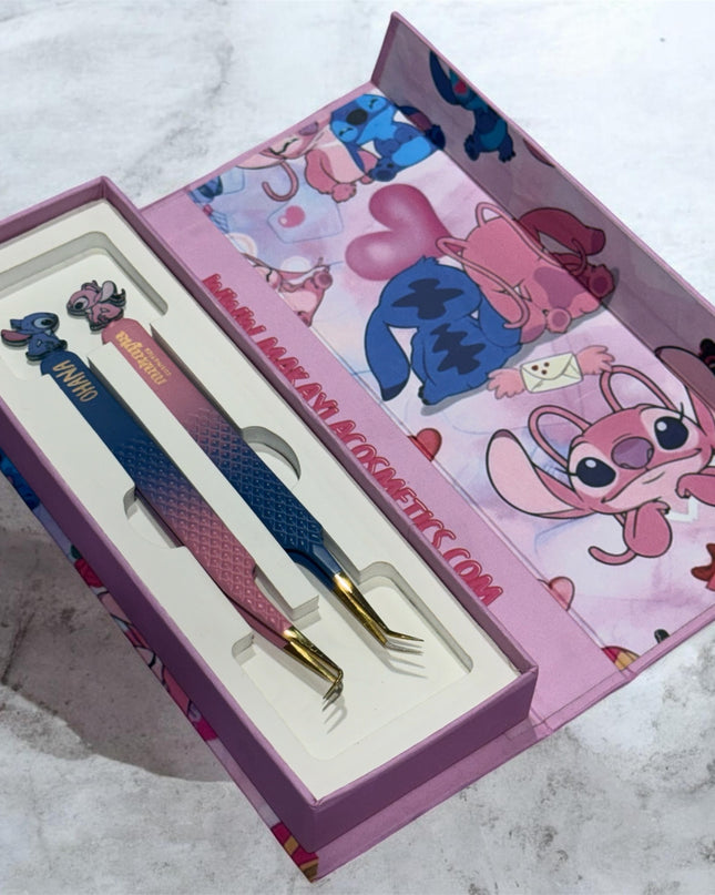 stitch and Angel Duo Tweezers & LIMITED edition box