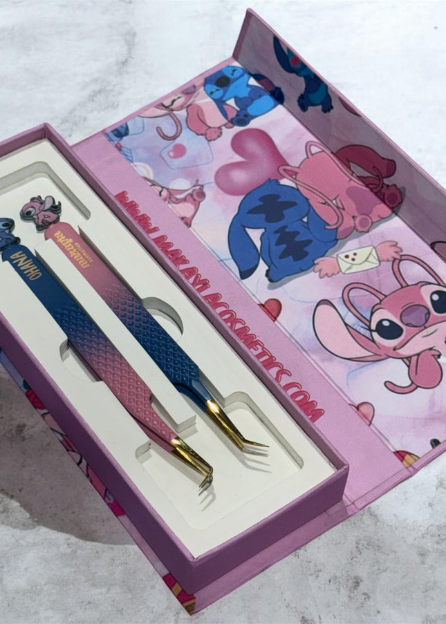 stitch and Angel Duo Tweezers & LIMITED edition box