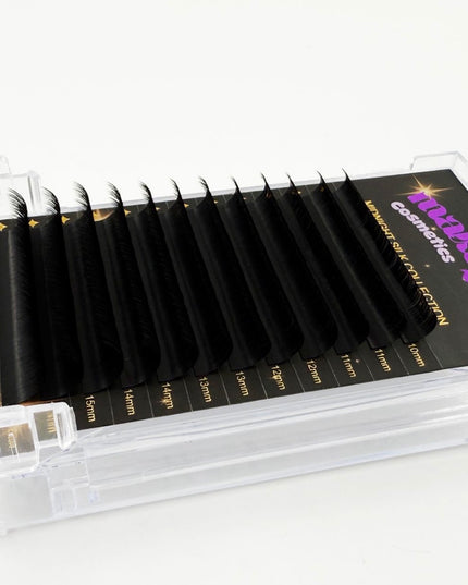 🌙 Midnight Silk Lash Trays – Dark, Fluffy & Luxe