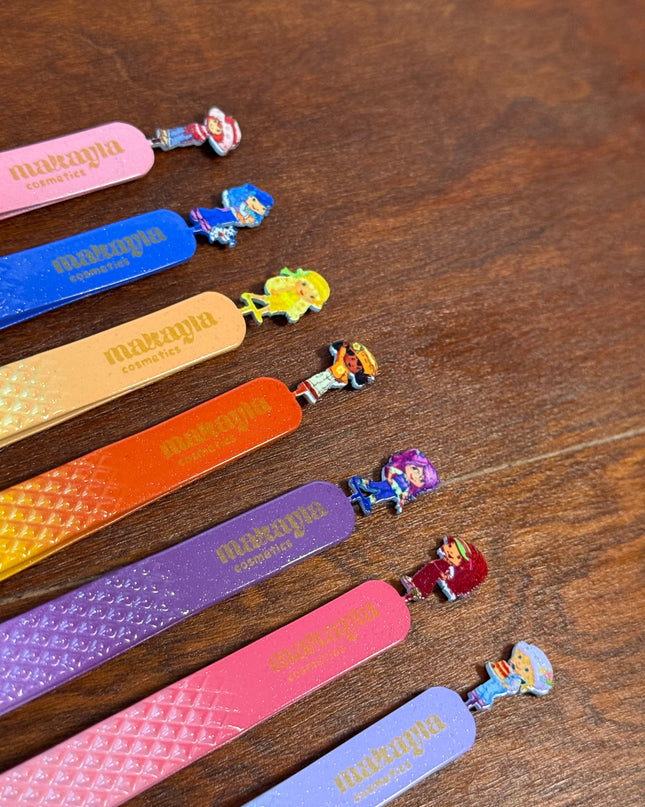 🎂 Angel Cake FIBER TIP Tweezers + Luxury Box – Strawberry Shortcake Collection