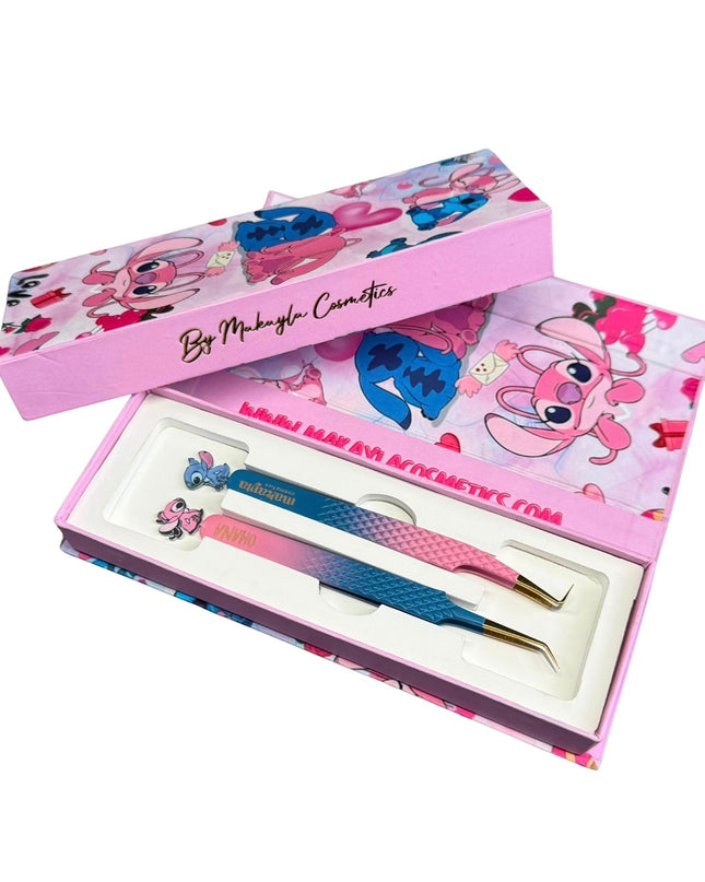 stitch and Angel Duo Tweezers & LIMITED edition box