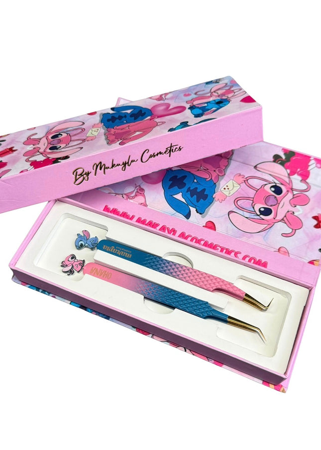 stitch and Angel Duo Tweezers & LIMITED edition box