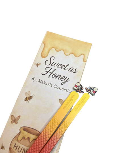 Sweet as Hunny Duo FIBER TIP Tweezers + Luxury Box –