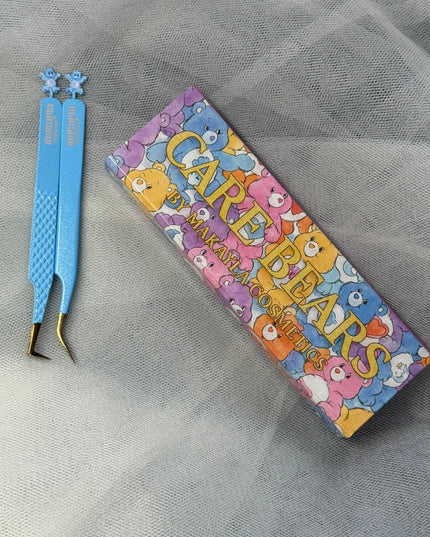 🌙💤 Bedtime Bear Duo Tweezers + Luxury Box – Care Bears Collection