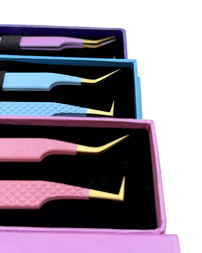 🌙💤 Bedtime Bear Duo FIBER TIP Tweezers + Luxury Box – Care Bears Collection ON SALE $17 OFF