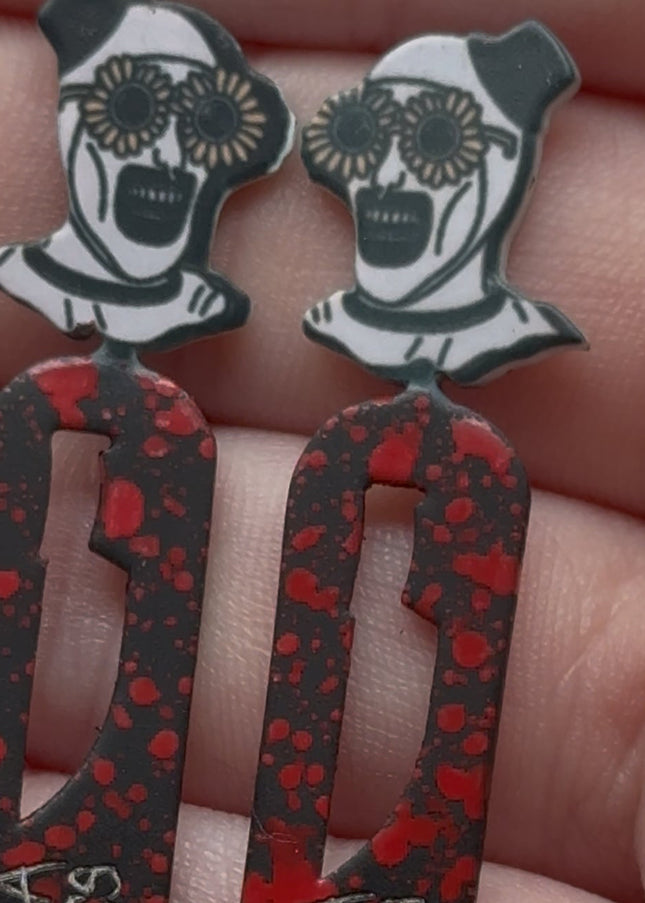 🎪🩸 Limited Edition Art the Clown Duo Tweezers
