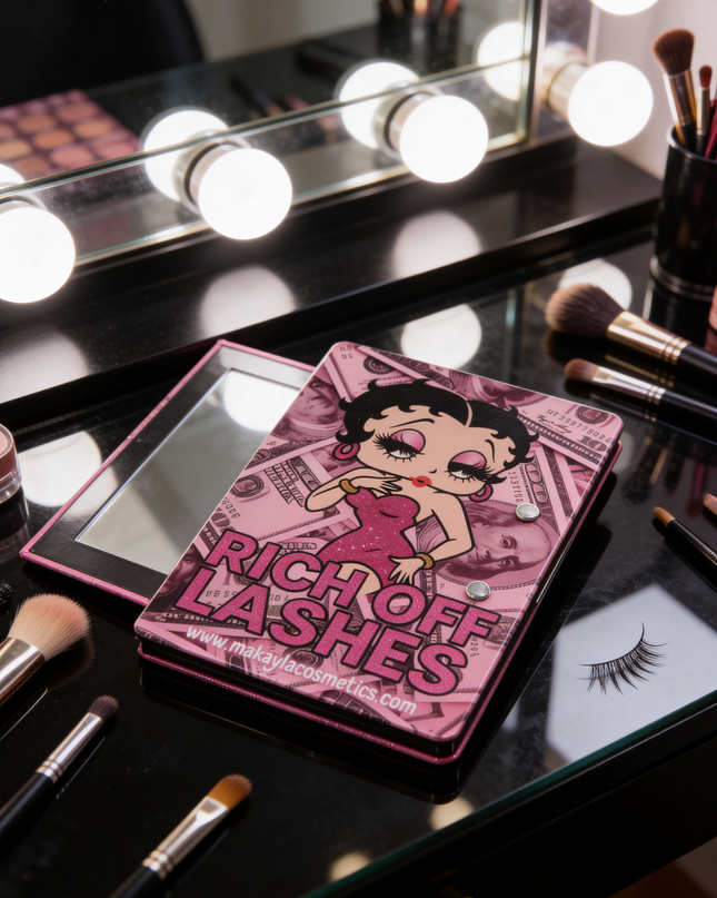 Rich Off Lashes pink