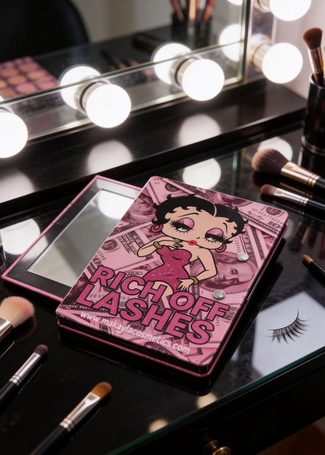 Rich Off Lashes pink