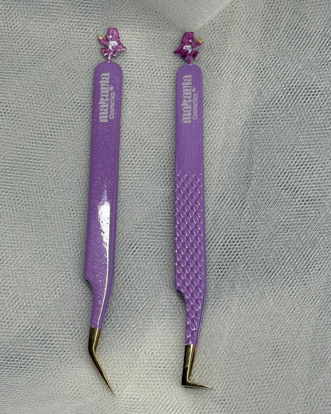 Share Bear tweezer & tile duo