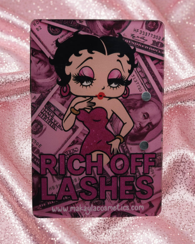Rich Off Lashes pink