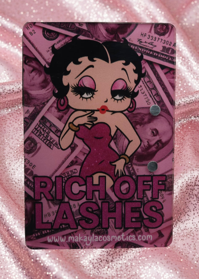 Rich Off Lashes pink