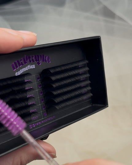🖤 Cashmere Lash Trays – Ultra Black Edition