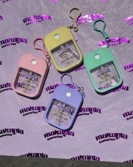Moisturizing spray hand sanitizer