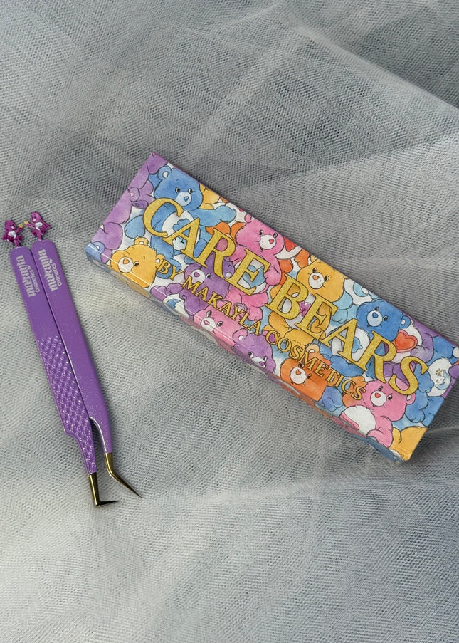 💜🤝 Share Bear Duo Tweezers + Luxury Box – Care Bears Collection