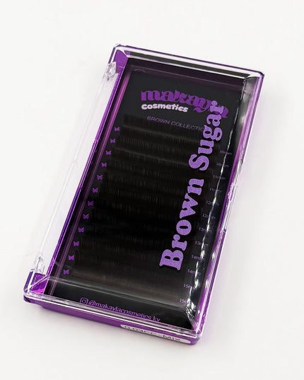 🤎 Brown Collection Lash Trays – Soft, Natural, Luxe