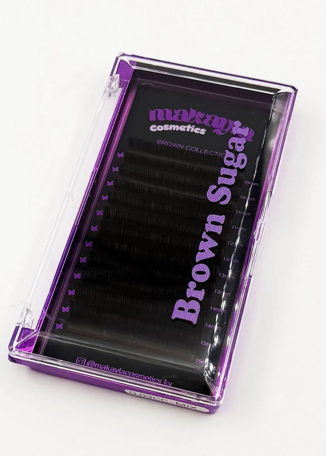 🤎 Brown Collection Lash Trays – Soft, Natural, Luxe