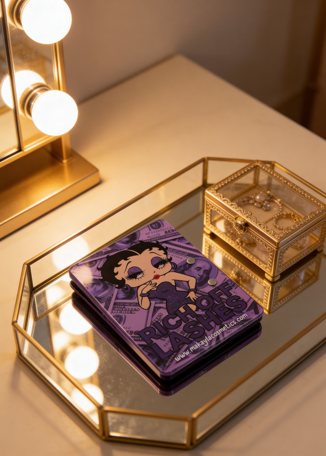 Rich Off Lashes purple