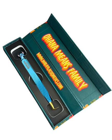 🩵 Stitch FIBER TIP tweezer + box