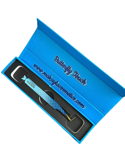 🦋 Butterfly Touch FIBER TIP Tweezers + box