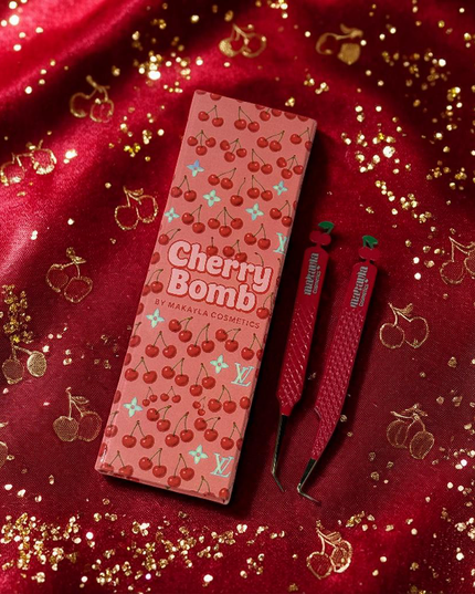 🍒 Cherry Bomb Duo Tweezers + Luxury Box