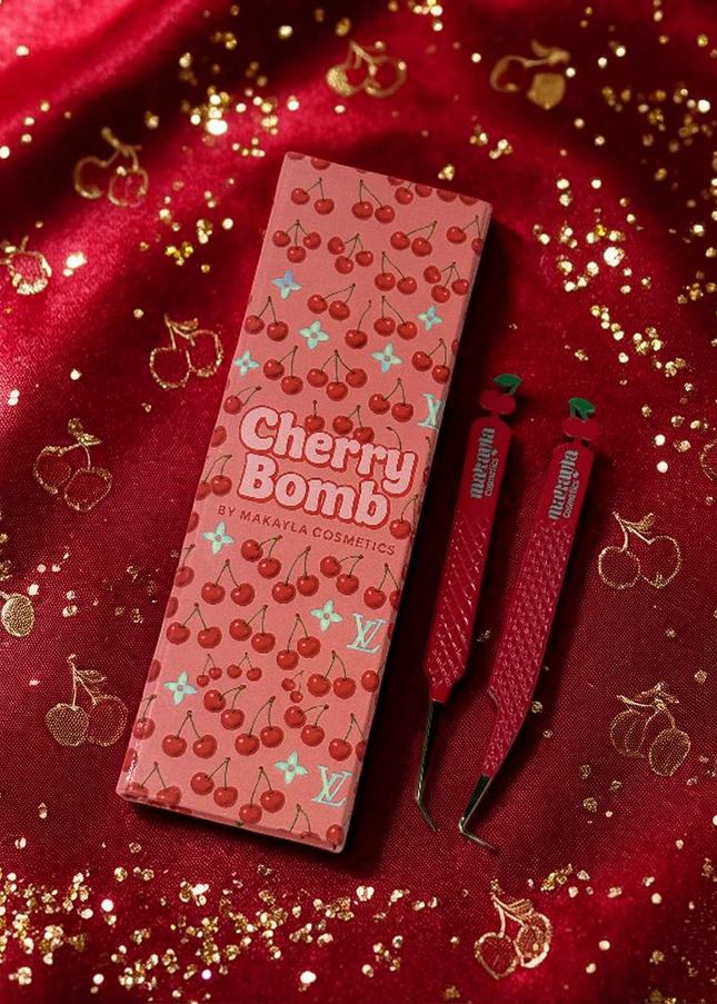 🍒 Cherry Bomb Duo Tweezers + Luxury Box