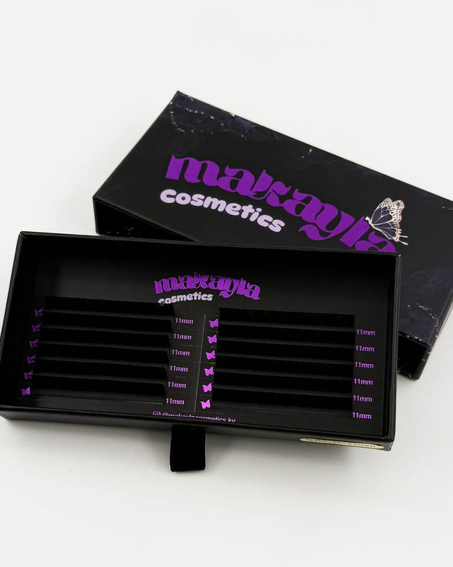 🖤 Cashmere Lash Trays – Ultra Black Edition